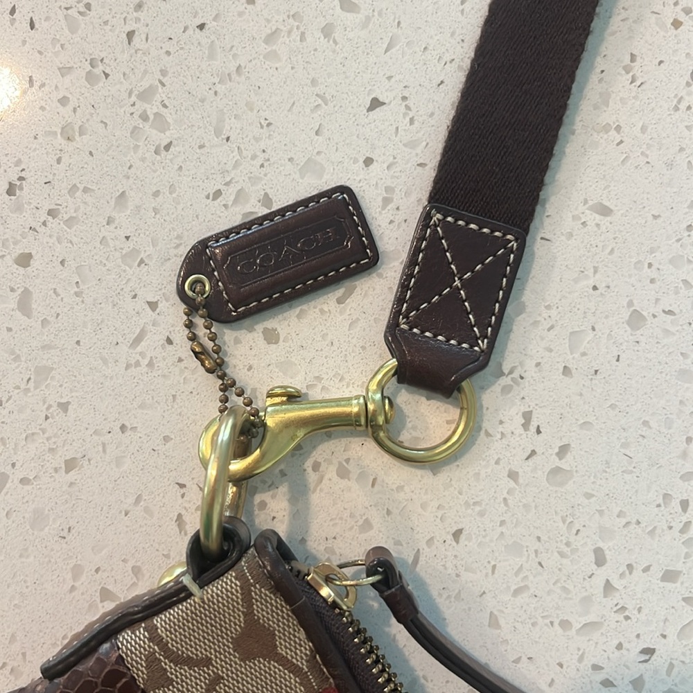 Coach Crossbody Bag. Patchwork Style. Excellent C… - image 3